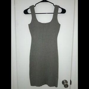 gray dress